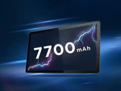 Moto Tab G70 LTE tablet in Modernist Teal color with 11-inch display, 6GB RAM, 128GB ROM, and Wi-Fi plus 4G connectivity.