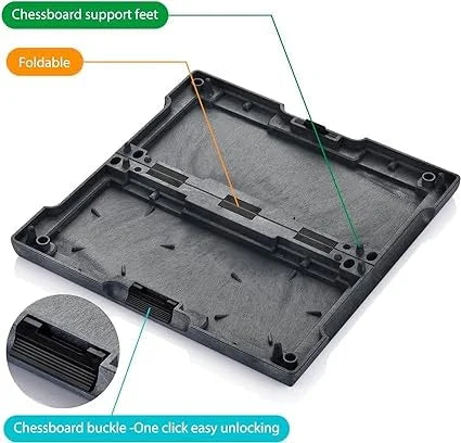Magnetic Educational Chess Board Set with Folding Chess Board Travel Toys for Kids and Adults