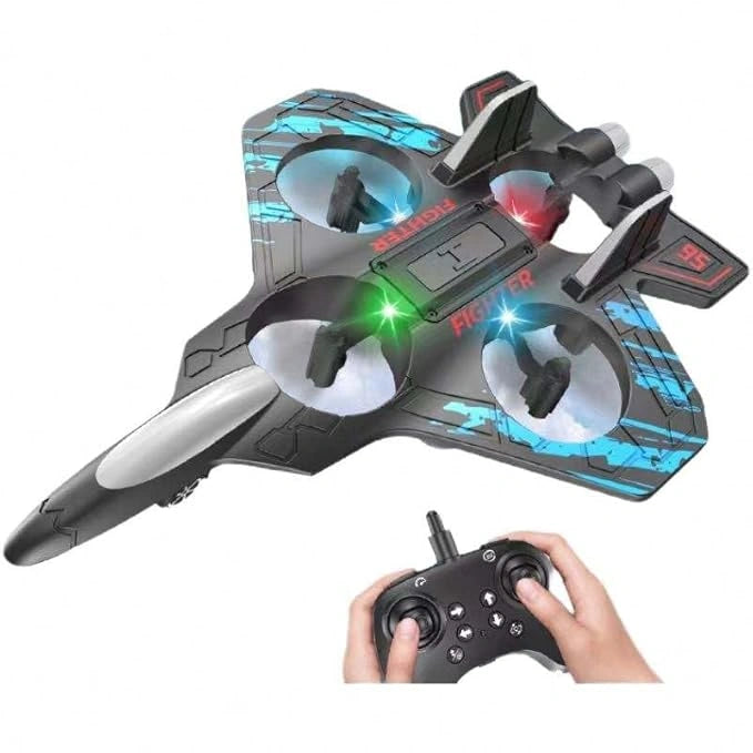 “2.4 GHz remote controlled fighter RC plane – high-speed flying toy for kids and hobbyists”