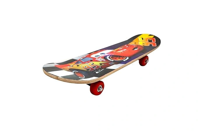 Scotputt 17x5 inch big size skateboard – multidesign, lightweight board for kids and adults”