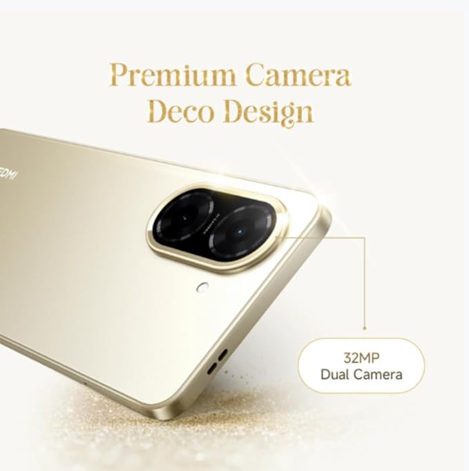 Redmi A5 Jaisalmer Gold, 4GB RAM 128GB ROM
