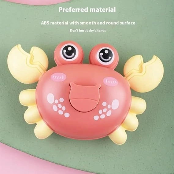Cute Crab Press and Go Toy Set Random Colors
