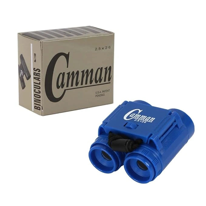 "ISRE Camman polarized folding binocular telescope for kids, suitable for day and night use, compact and portable design."
