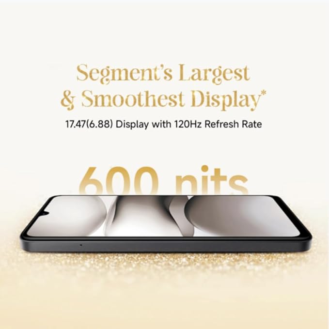 Redmi A5 Jaisalmer Gold, 4GB RAM 128GB ROM