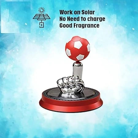 Triba Auto Football on Finger Design Solar Car Perfume Air