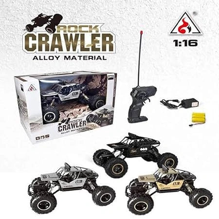 “Rock Crawler 1:16 RC Monster Truck – Alloy Off-Road