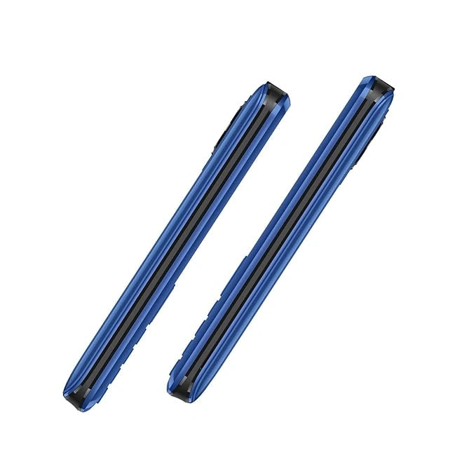 itel Power 450 - Enhanced with Type C Charger, 2500 mAh Battery, Auto Call Recording, Wireless FM Radio, and 32GB Expandable Memory- Deep Blue