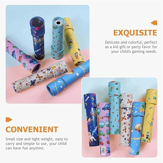 ROKTRY 1 pcs Classic kaleidoscopes Toy, Vintage Retro kaleidoscopes Educational Toys for Birthday Christmas Stock Stuffers Bag fillers Birthday Party School Classroom prizes(Random Color)