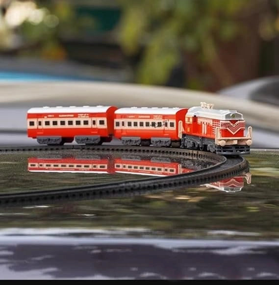 ndian Passenger Toy Train Set | Battery Operated Train