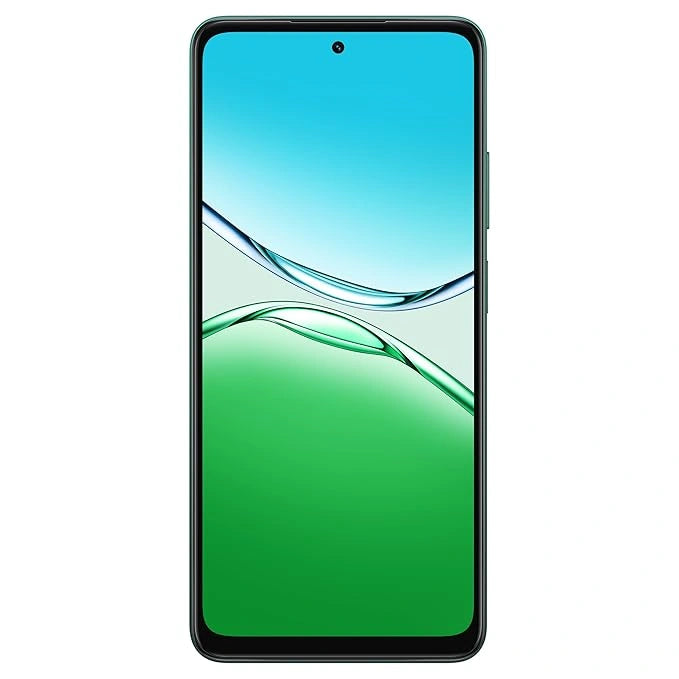 OPPO A5 5G smartphone with stylish design, quad rear camera, and vibrant display — reliable 5G mobile offering smooth performance and long battery life.