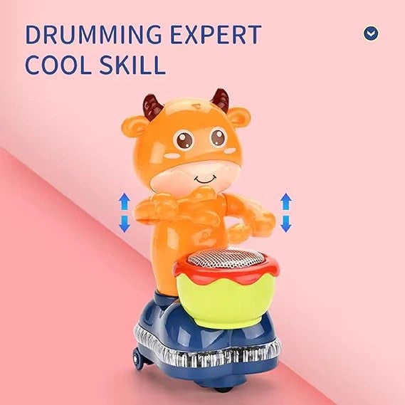 Drum Music Calf 0-3 Years Old Baby Educational Early Education Family Interactive Kidsren's