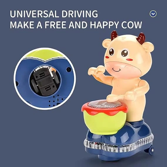 Drum Music Calf 0-3 Years Old Baby Educational Early Education Family Interactive Kidsren's