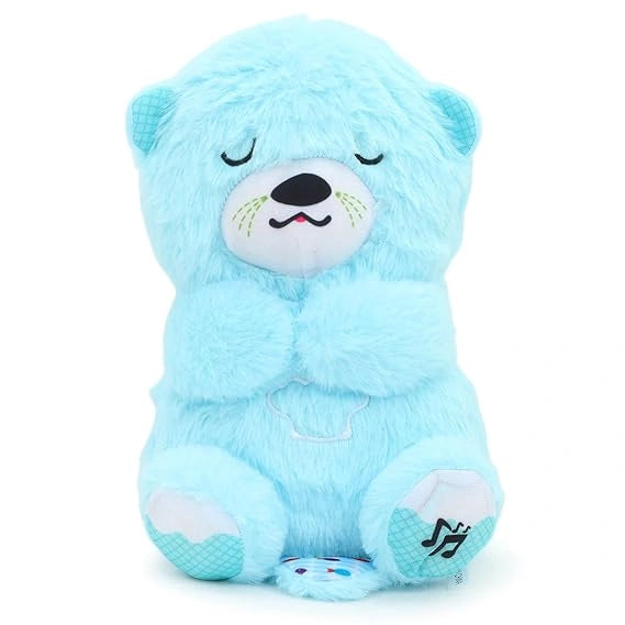 Breathing Teddy Soft Toys for Baby Girl and Boy Random color