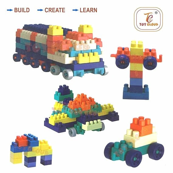 This colorful building blocks set is a funny toy for the whole family. It will help to improve your kid's finger strength, fine motor skill and creativity. Easy to play, no need extra tool.
This motor toy will help young children improve fine motor skills, hand-eye coordination and even social skills as they learn to play and interact with other children, Made of environmentally friendly ABS plastic with smooth edge, harmless to your kids
Watch your child entertain themselves and spend countless hours away