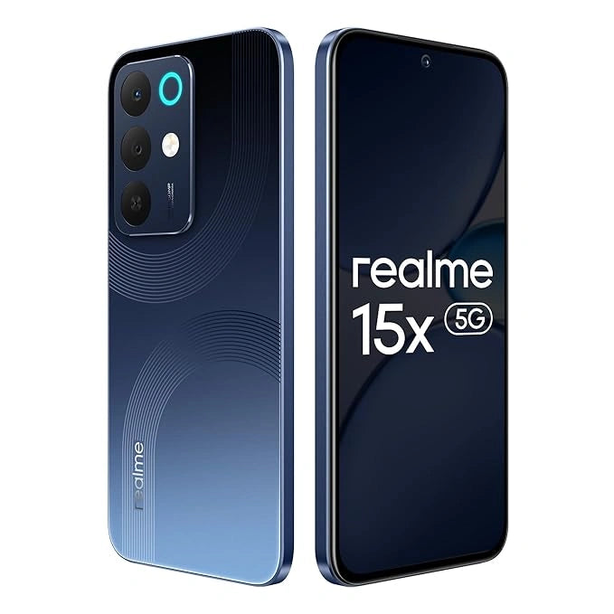 Explore the realme 15X 5G – powerful performance, stunning display, and seamless 5G connectivity. Capture every moment with advanced cameras. Check latest deals!"
