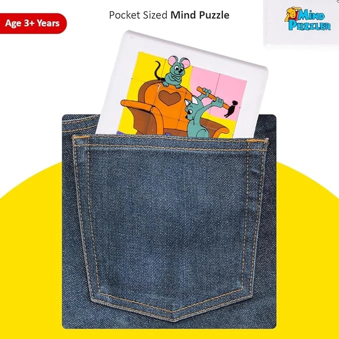 Toyztrend Mind Puzzler Level 3 for Kids to Enhance and Develop Their Mind and Brain with Fun & Play