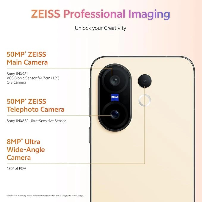 Vivo X200 FE 5G smartphone with sleek premium design, advanced triple camera setup, and ultra-fast performance — flagship-level 5G phone for power users.