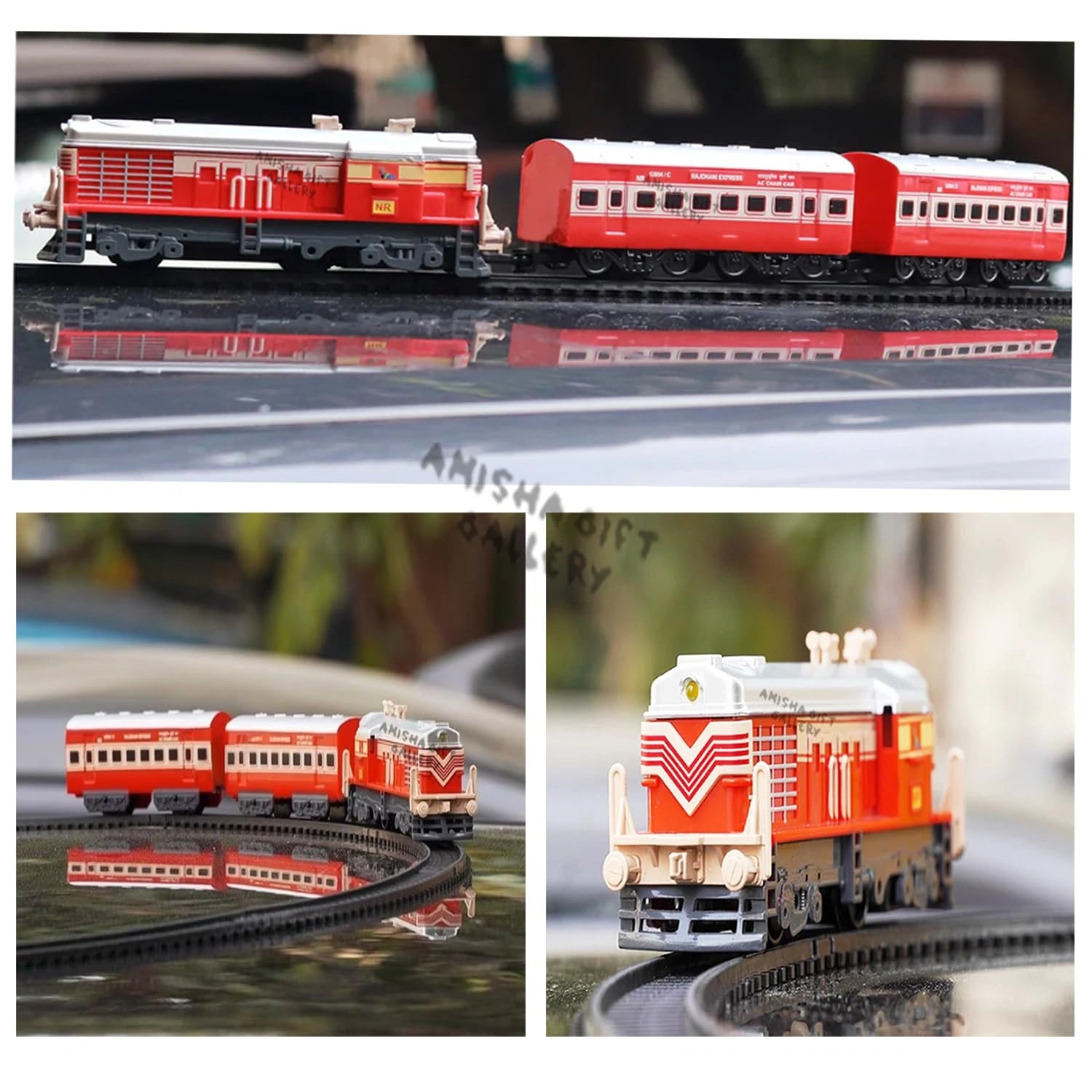 ndian Passenger Toy Train Set | Battery Operated Train