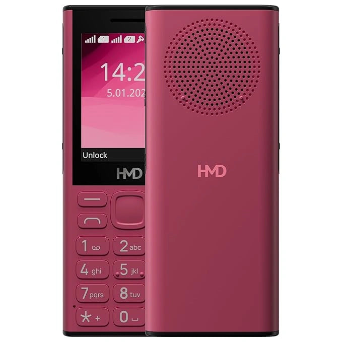 HMD 130 Music | Built-in Powerful Loud Speaker & Dedicated Music Buttons | Music Player and Wireless FM Radio | 2500 mAh Battery & Type C Fast Charger | Built-in UPI App