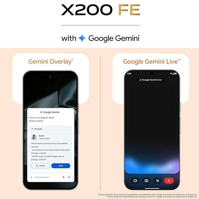 Vivo X200 FE 5G smartphone with sleek premium design, advanced triple camera setup, and ultra-fast performance — flagship-level 5G phone for power users.