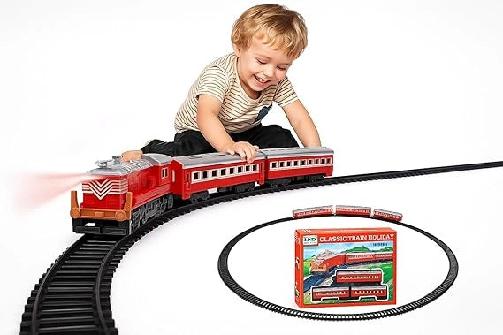 ndian Passenger Toy Train Set | Battery Operated Train