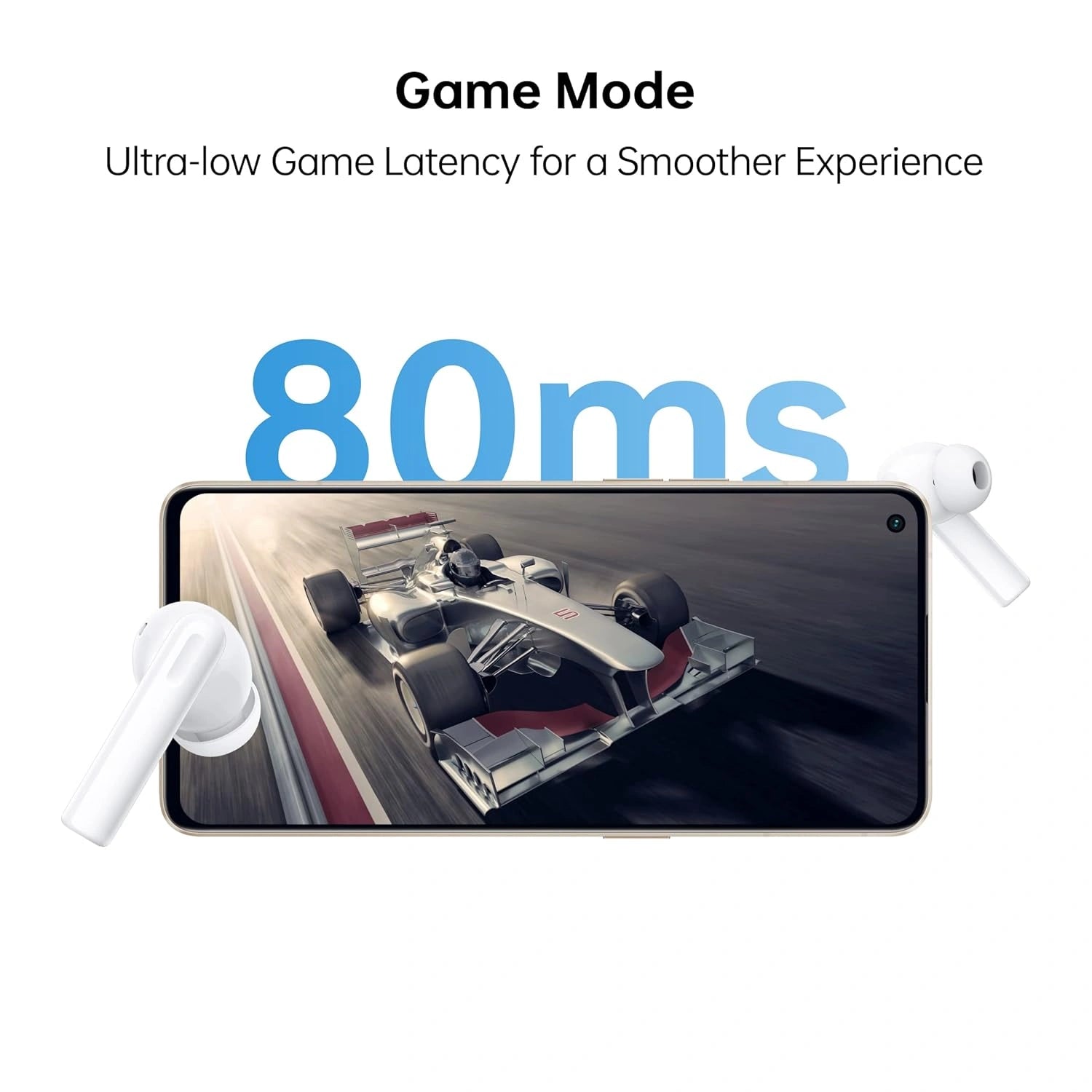 OPPO Enco Air2i Bluetooth  (Moonlight, True Wireless)