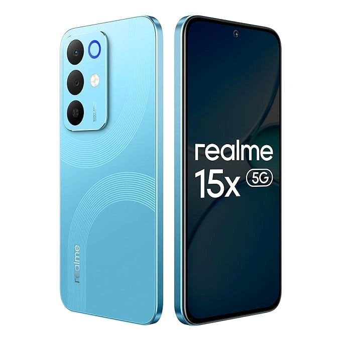 Explore the realme 15X 5G – powerful performance, stunning display, and seamless 5G connectivity. Capture every moment with advanced cameras. Check latest deals!"