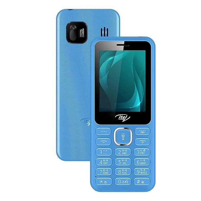 itel it5027 Keypad Mobile Phone with 2.4 inch Display Size |11mm Slim Body| 1200 mAh Battery| King Voice