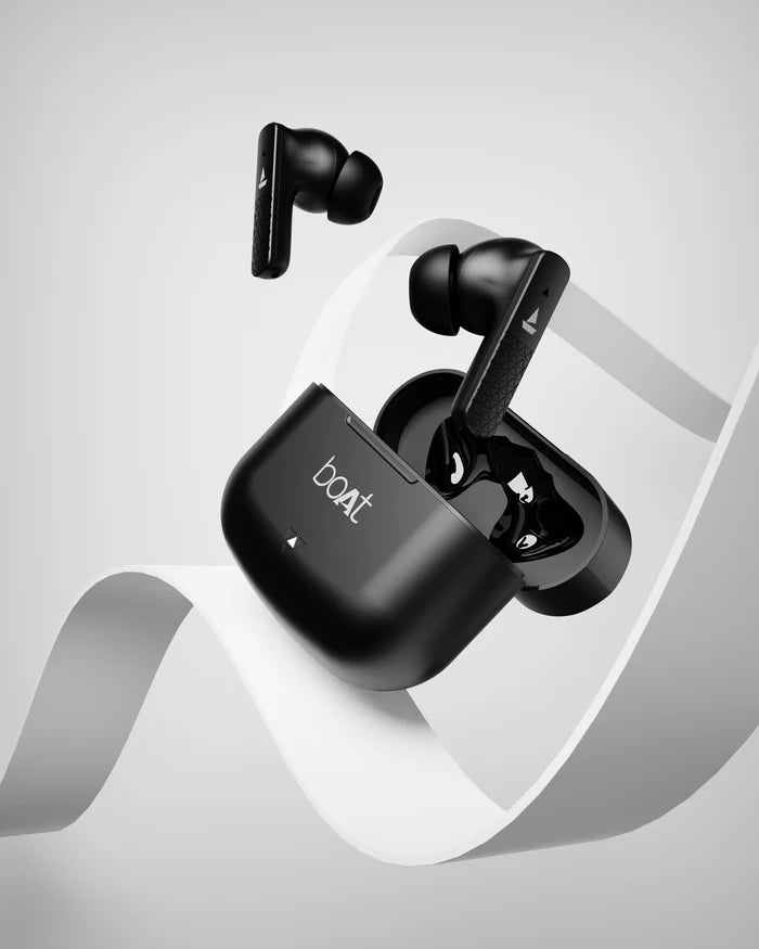 boAt Airdopes Primo in Ear HeadphoneTWS Earbuds with 45 Hours Playback, Fast Charge, Beast Mode, Dual Mics Enx, IPX Bluetooth Earbuds(Active Black)