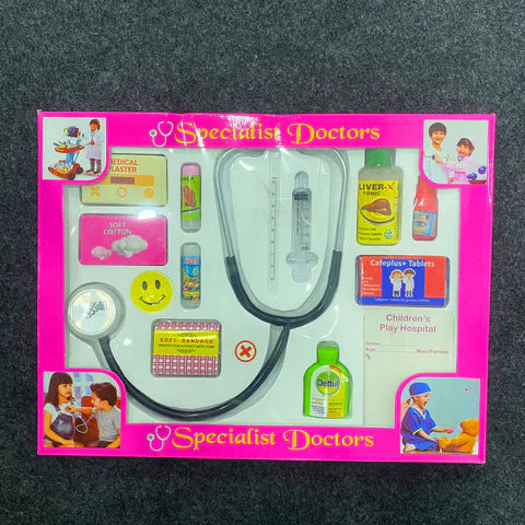 15 in 1 kids doctor set box with medical tools for educational and fun play”