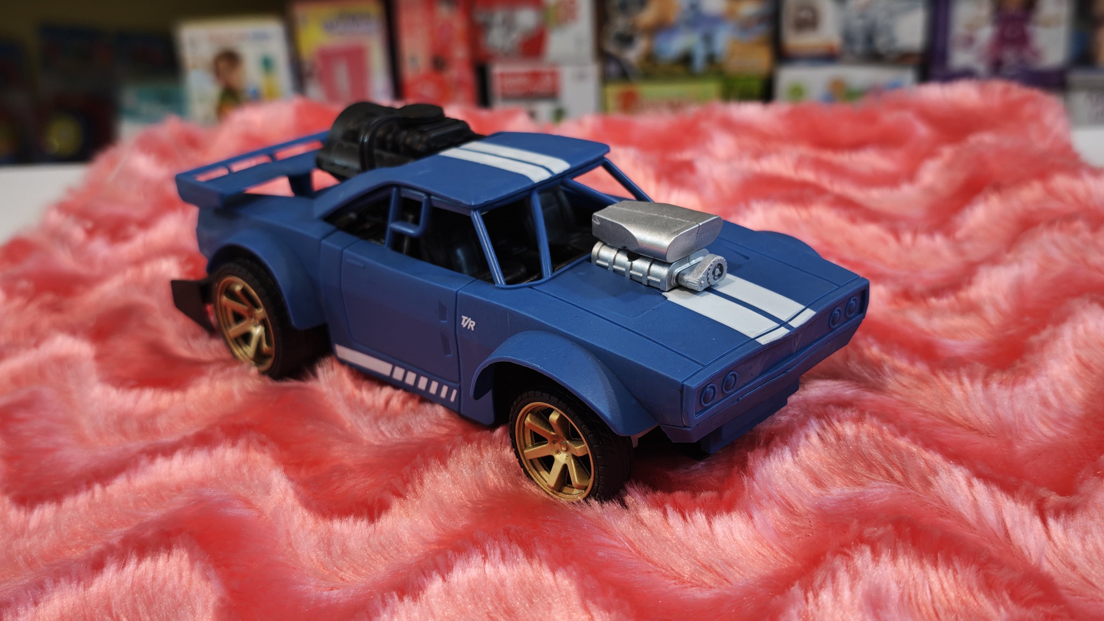 High speed Radio Control car toy with smoke