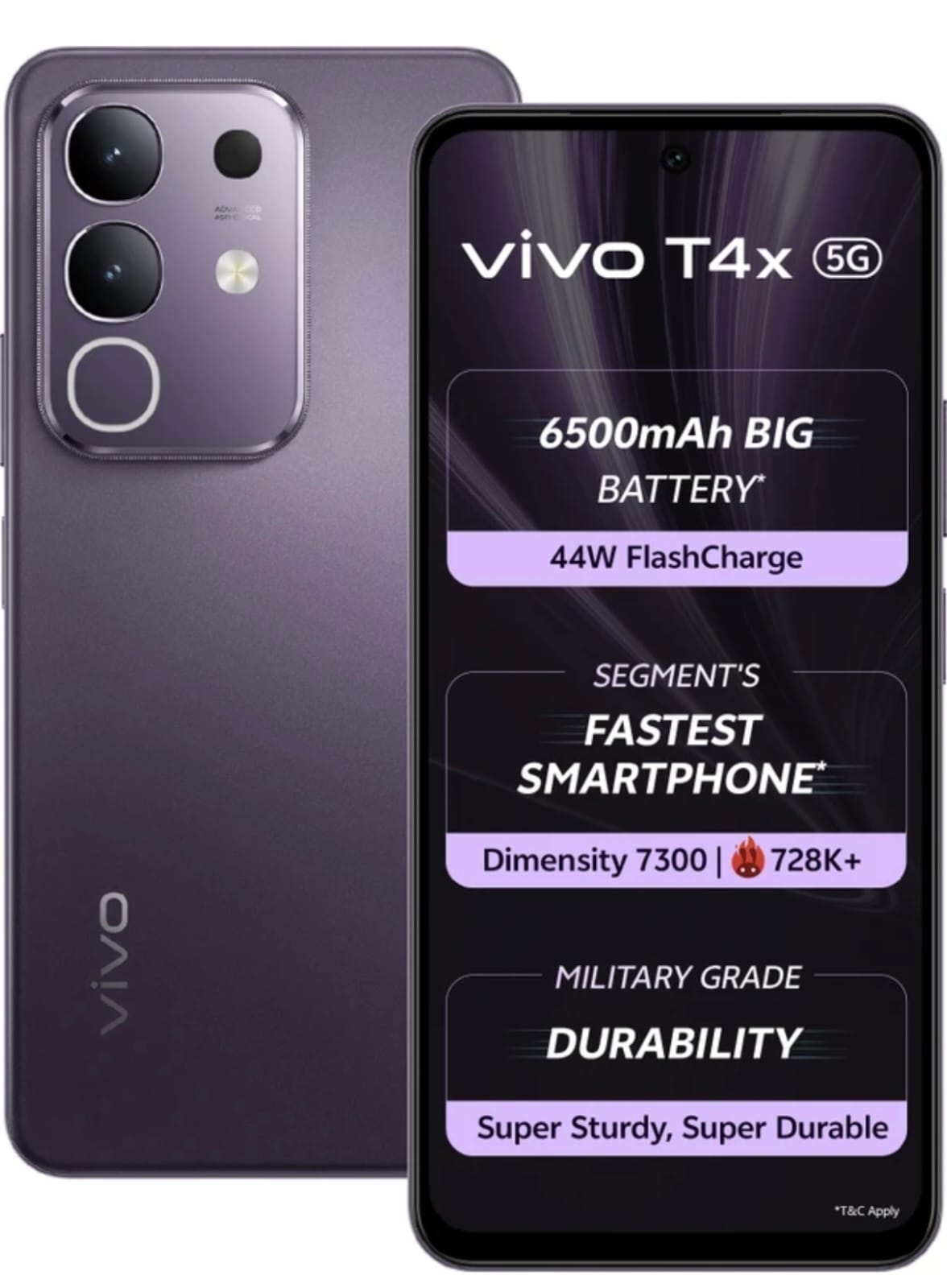vivo T4x 5G ( 128 GB) (8 GB RAM)