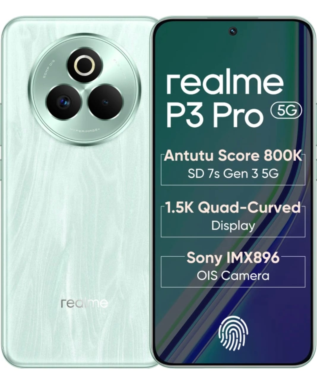 realme P3 Pro 5G (Nebula Glow, 128 GB) (8 GB RAM)