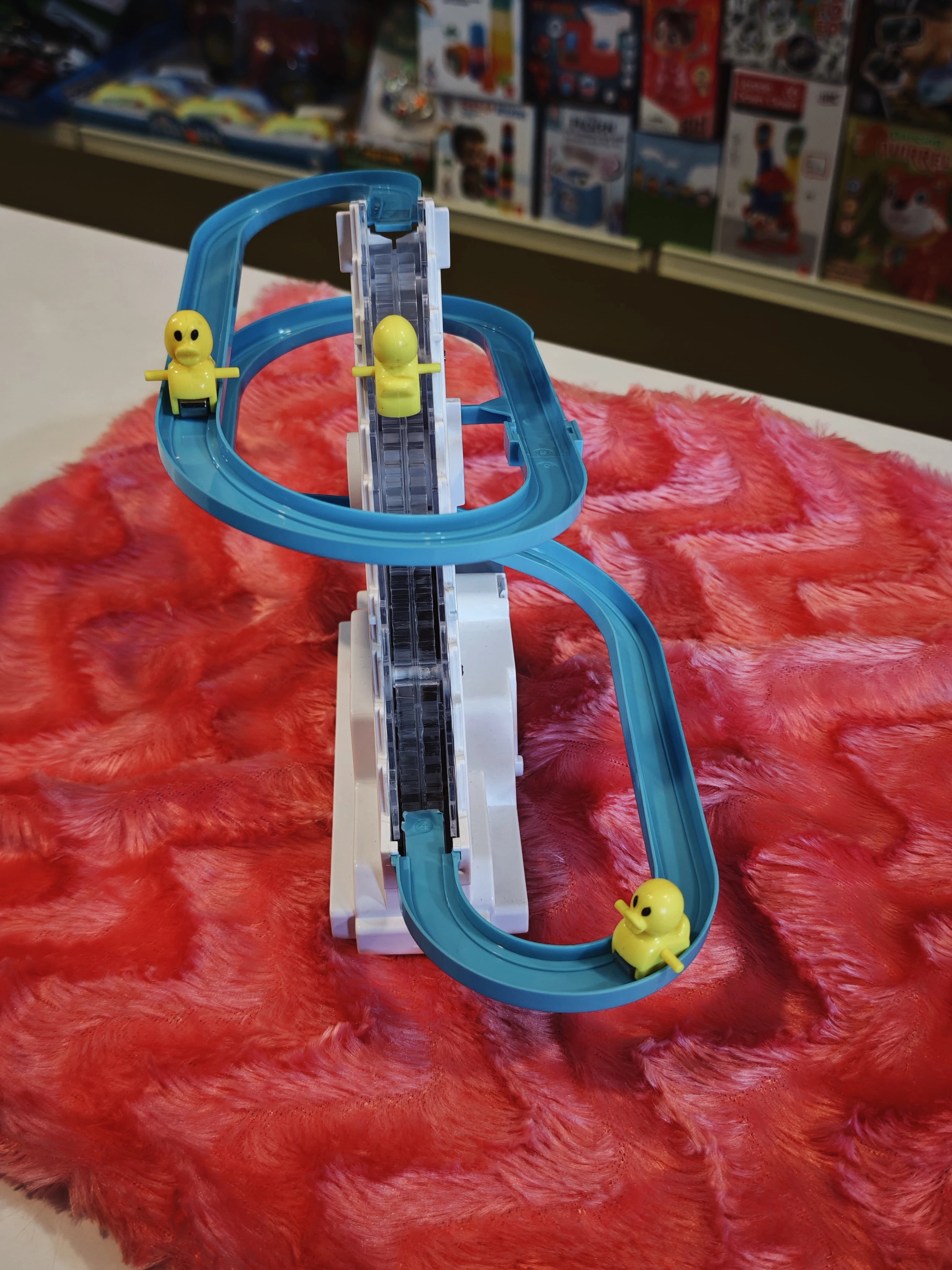 Automatic Duck Slide toy set