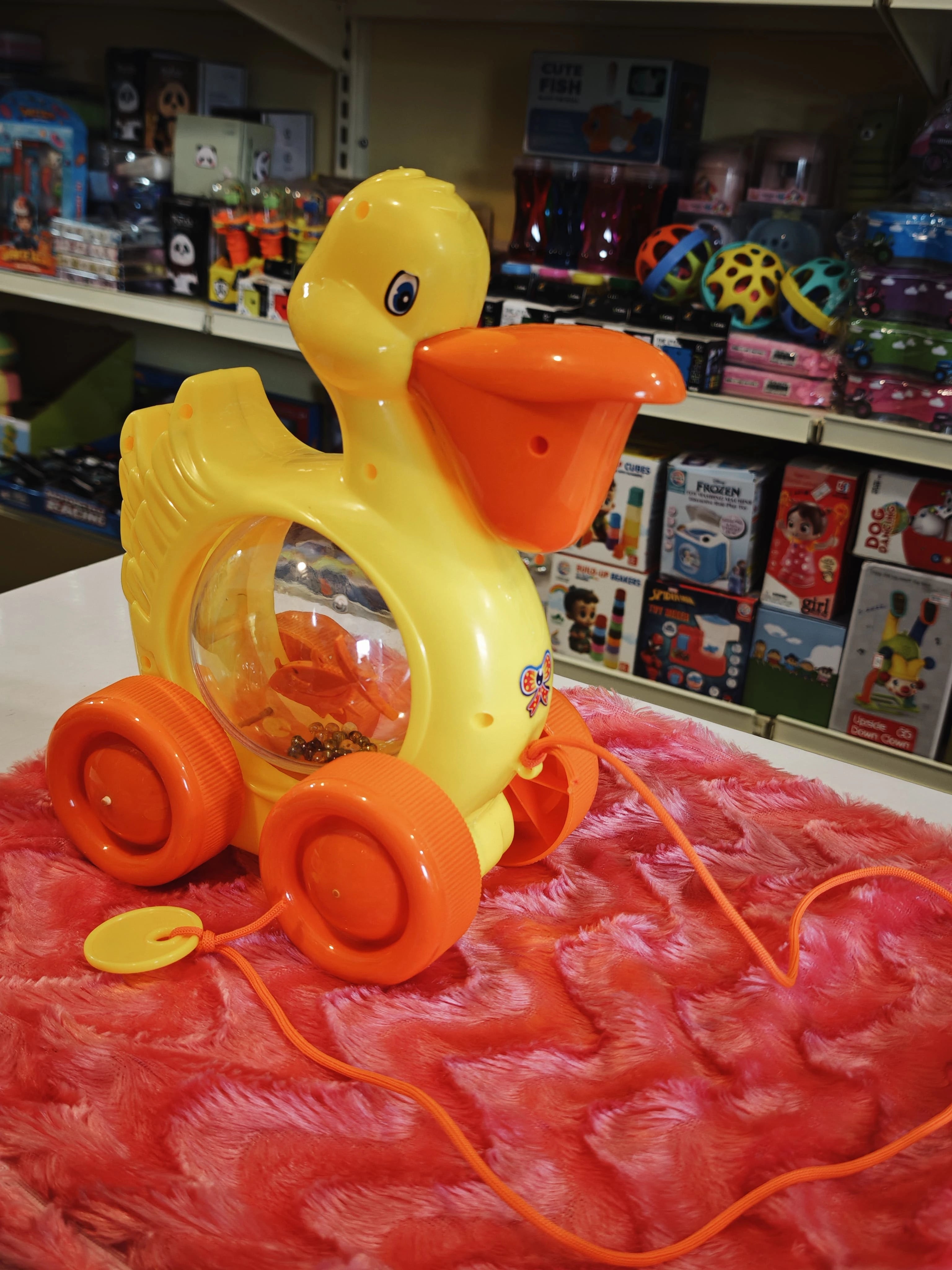 cute pelican pull Along