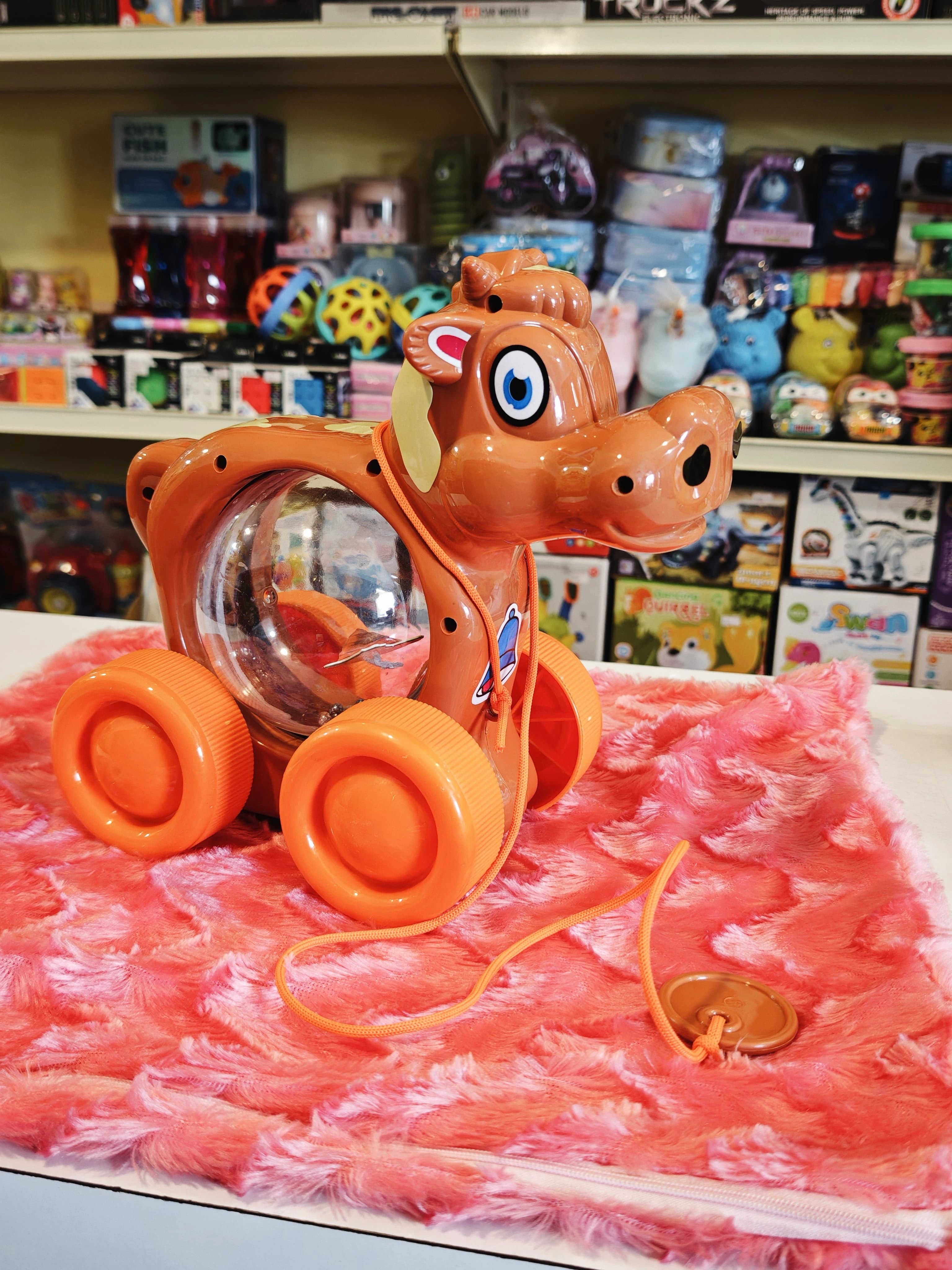 moomo cow pull along