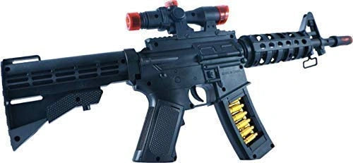 Flash Sound Electronic Machine Gun Army Style AK-47 M4