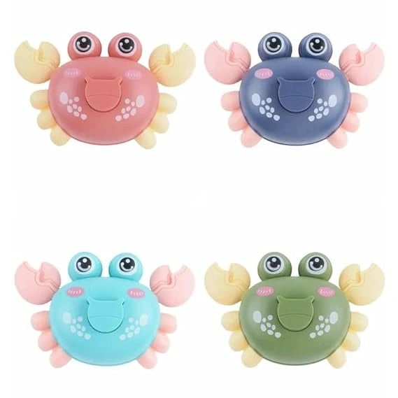 Cute Crab Press and Go Toy Set Random Colors