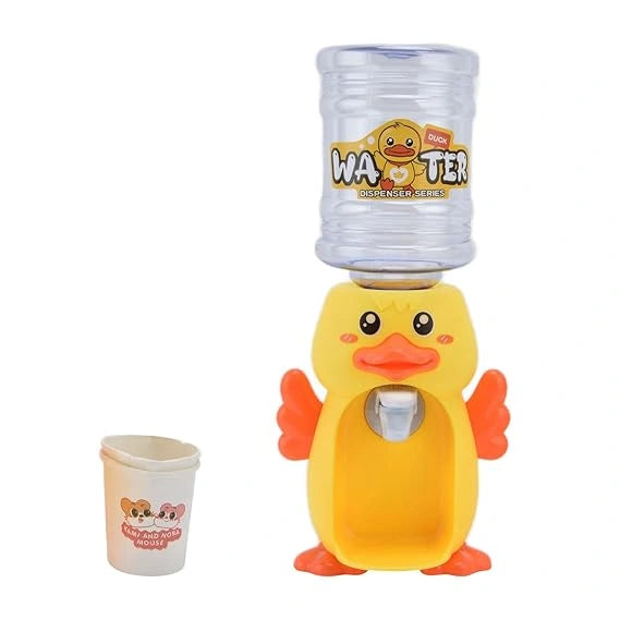 "Ubersweet® Dada Duck mini drinking fountain toy for kids, fun water dispenser model, ideal for festivals, New Year, and girls’ playtime."