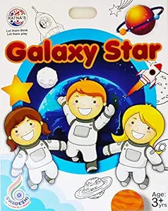 MGC RATNA'S Pleasure Treasure Galaxy Star Glow in The Dark, Wall Stickers, Ceiling Stickers for Room Decor (Galaxy Star)