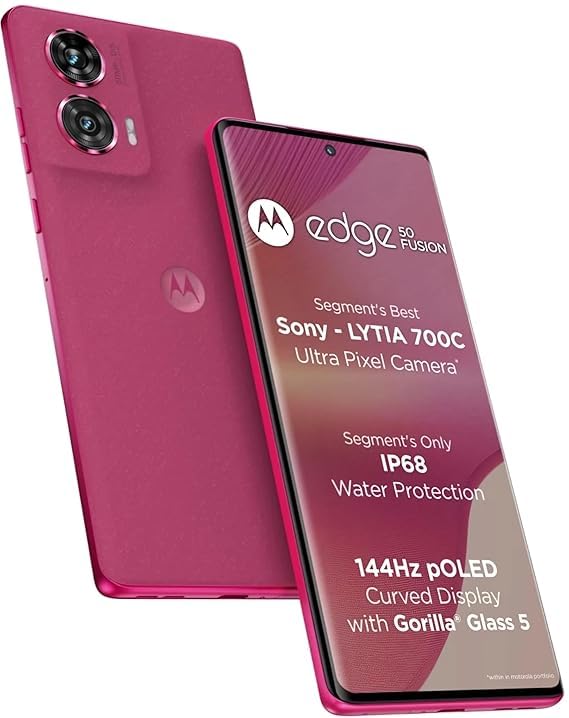 Motorola Edge 50 Fusion (Marshmallow Blue, 128 GB)  (8 GB RAM) Activated