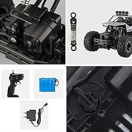 “Rock Crawler 1:16 RC Monster Truck – Alloy Off-Road