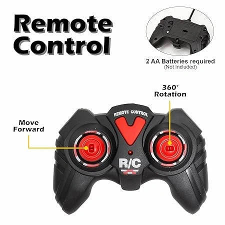 Remote Control Rechargeable 360° Spinning Action Racing Motorbike