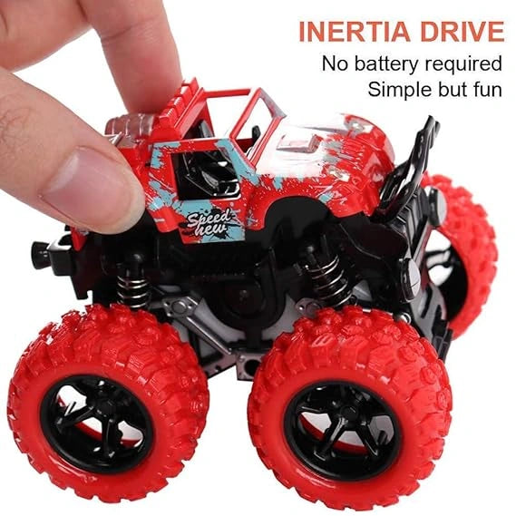  Truck Mini Push & Go Car Toy for Kids Durable Toys for Kids 360° Rotation Best Birthday Gift Toy Car