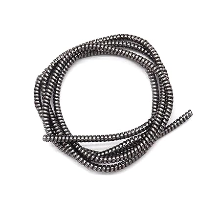 Vellect Metallic Finish Cable Spiral Protector/Wire Repair/Pet Cord Protector/Headphone Saver, Cable Wrap/Cover for Charging Cable muli colour