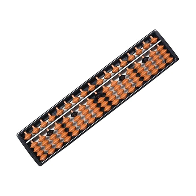 THE STYLE SUTRA 17 Digit Rods Wooden Abacus Learning Aids Educational Toys for Kids