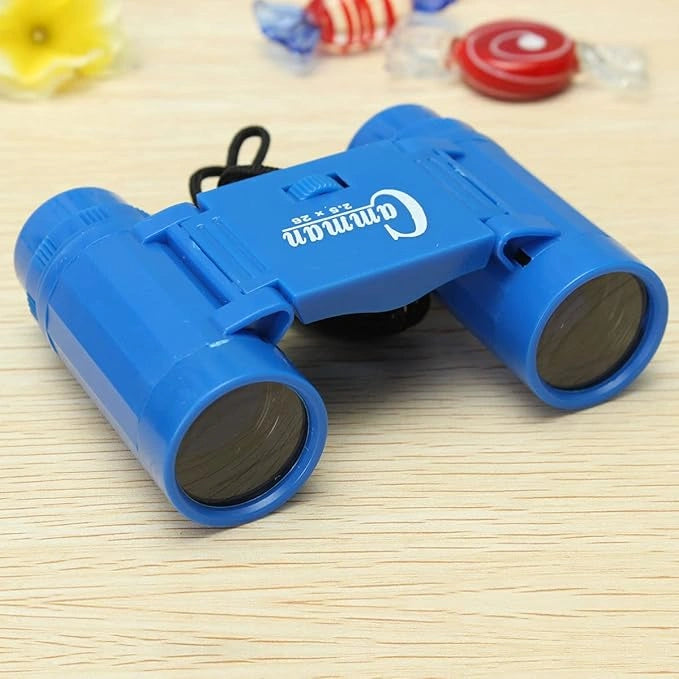 "ISRE Camman polarized folding binocular telescope for kids, suitable for day and night use, compact and portable design."