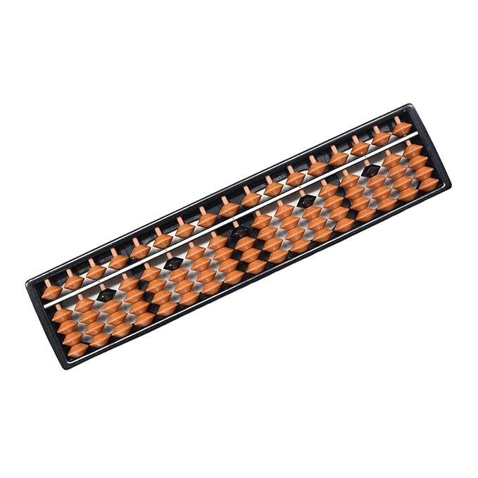 THE STYLE SUTRA 17 Digit Rods Wooden Abacus Learning Aids Educational Toys for Kids