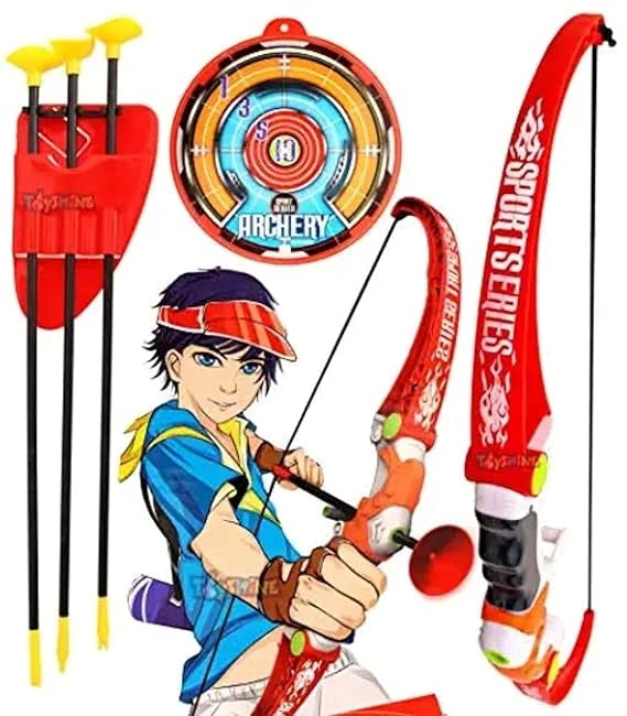 Archery Bow and Arrow Toy Shooting Target Game Indoor/Outdoor