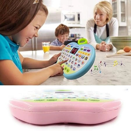 “Educational Kids Laptop – ABC and 123 learning computer with interactive buttons, music, and educational games for children.”